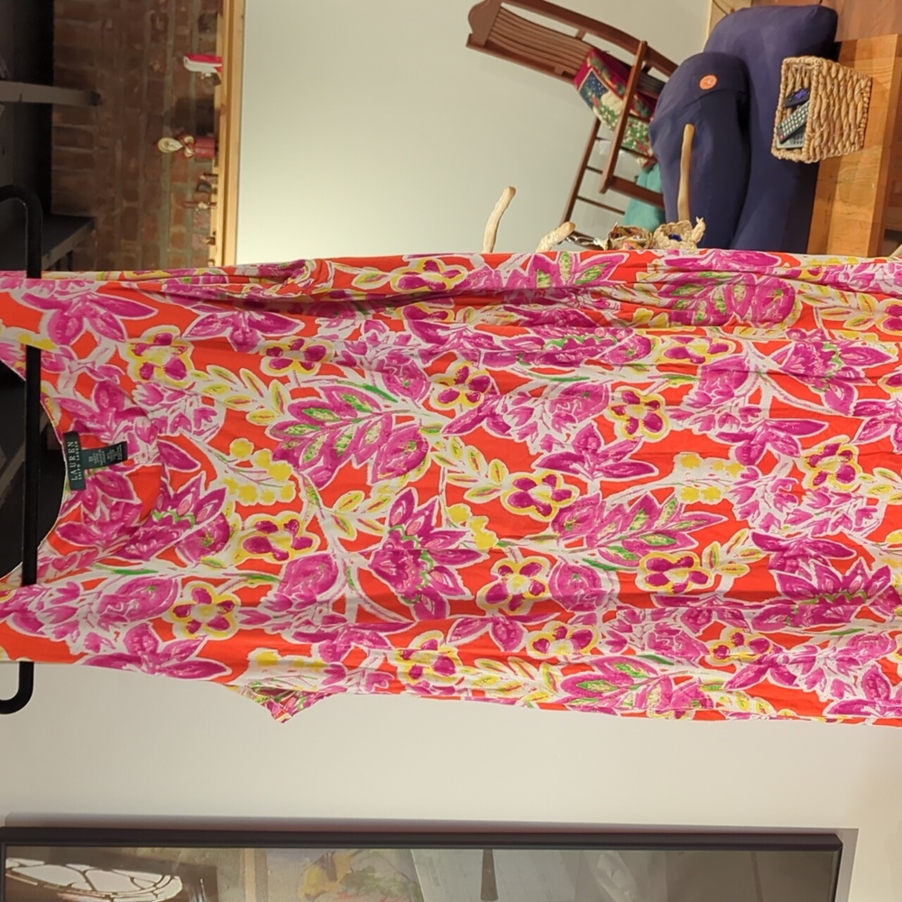 Lauren by Ralph Lauren tropical dress